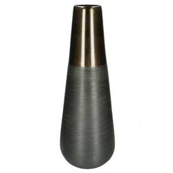 Keramik Vase Taceno bronze D09cm H60cm 