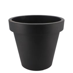 Kunststoff Übertopf anthrazit D25cm
