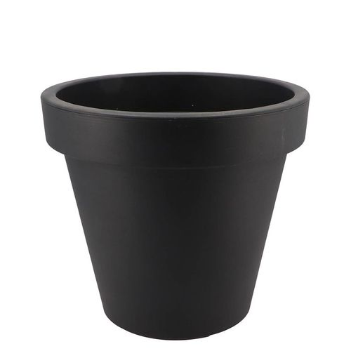 Kunststoff Übertopf anthrazit D25cm