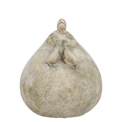 Beton Henne grau 12x12x15cm