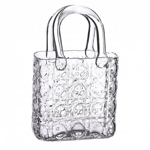 Glas Vase Handbag 19x11x28cm