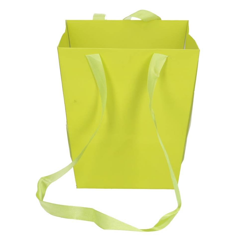 Tasche Elegant apfelgrün 12/16x18cm