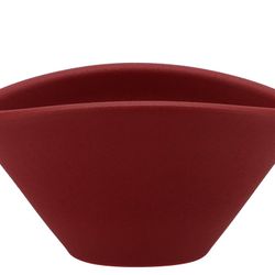 Keramik Schale Vinci Velvet rot 24x17x12cm