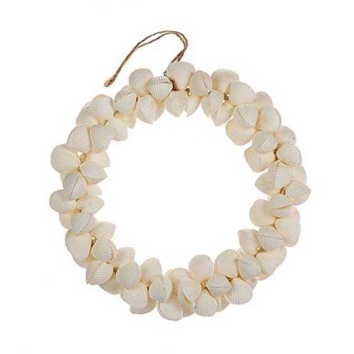 Hänger Muschelrose weiss D15cm