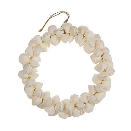 Hänger Muschelrose weiss D15cm