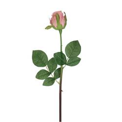 Seiden Rose lachsrosa L46cm