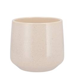 Keramik Übertopf Berlin creme D13cm H13cm