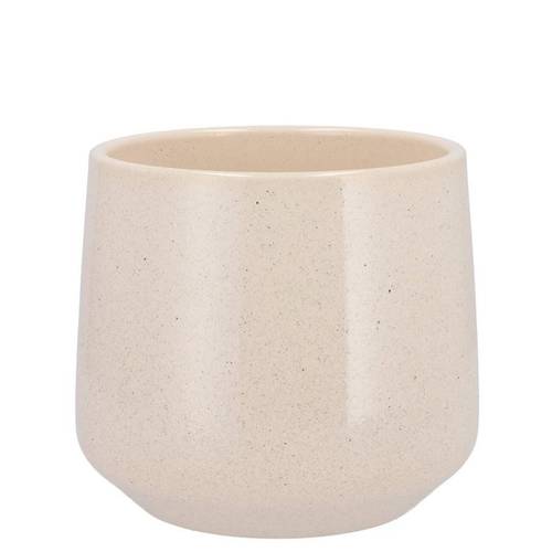 Keramik Übertopf Berlin creme D13cm H13cm
