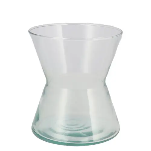 Glas Vase Diabolo 17x17x19cm