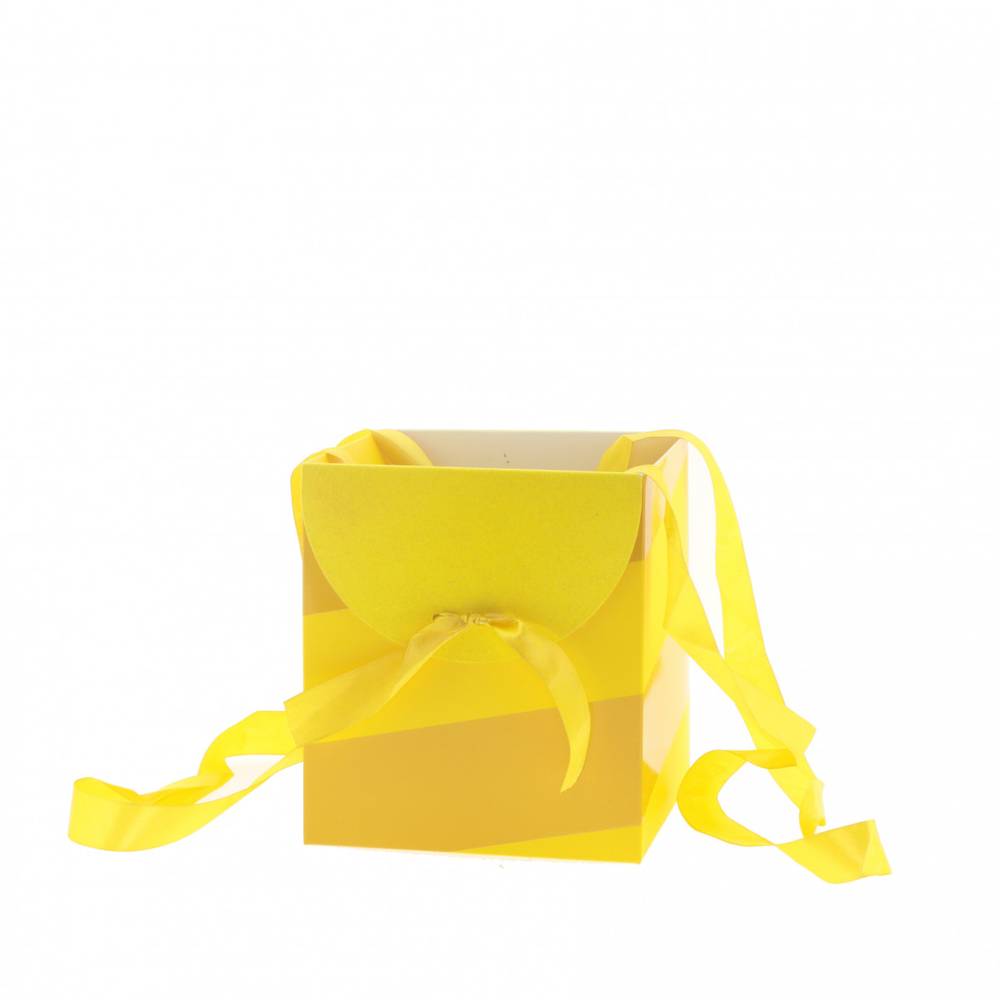 Tasche Muse gelb 16x16x18cm