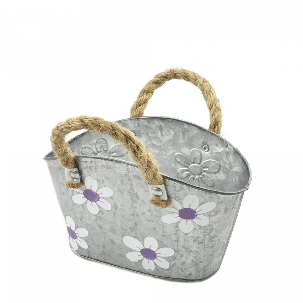 Zink Tasche Betty lila 23x13x14cm