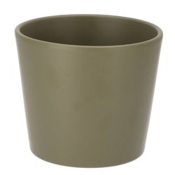 Keramik Orchidee Übertopf Kapern grün D15cm