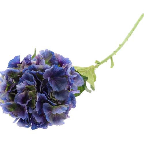 Seiden Hydrangea blau L80cm D25cm