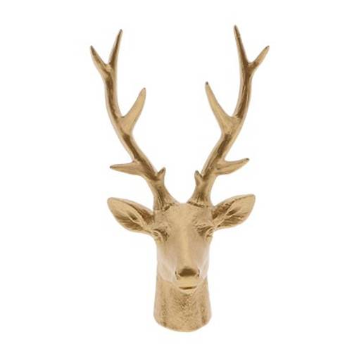 Reh Halvar gold D13cm H26cm