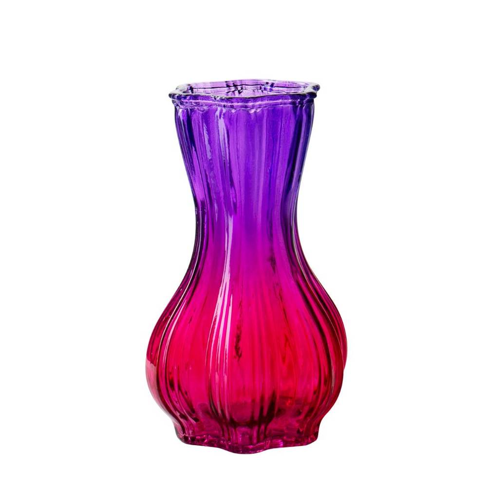 Glas Vase Melchior rosa D11.5cm H20cm 