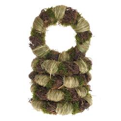 Kranz Heu/Moos/Birke D25cm (N334)