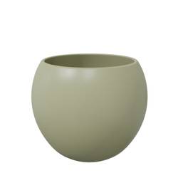 Keramik Bowl Topf grün D12.5/15cm H13cm