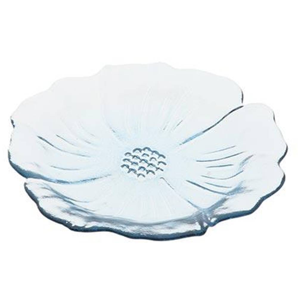 Glas Teller Tivoli blau D16.5cm