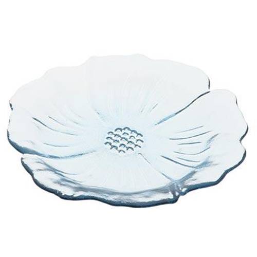 Glas Teller Tivoli blau D16.5cm