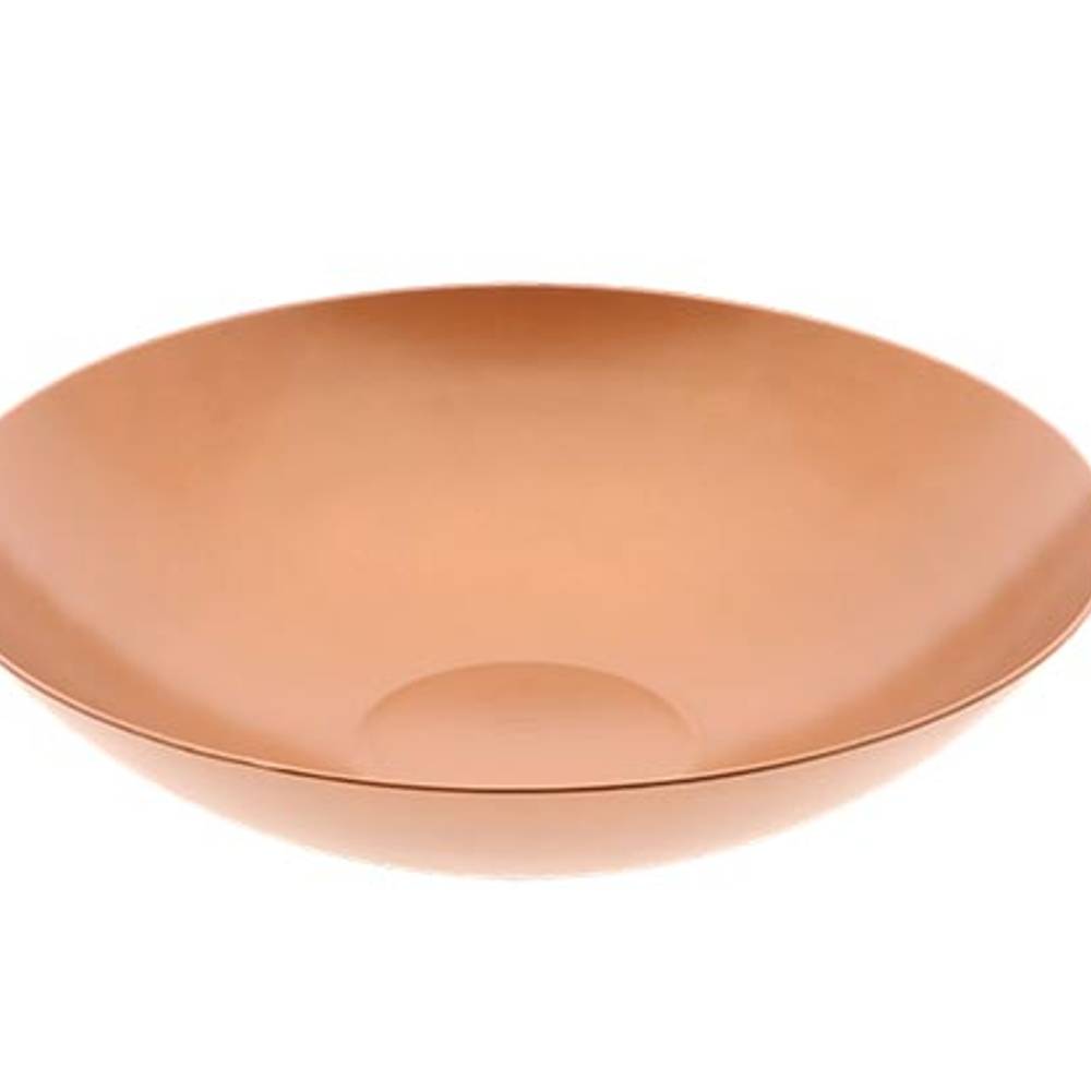 Melamine Schale kupfer D35cm H09.5cm
