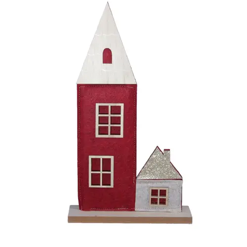 Kirche rot 20x35cm