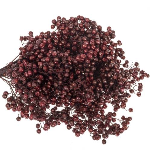 Pfeffer Berry weinrot Maroon gefärbt 150 Gramm