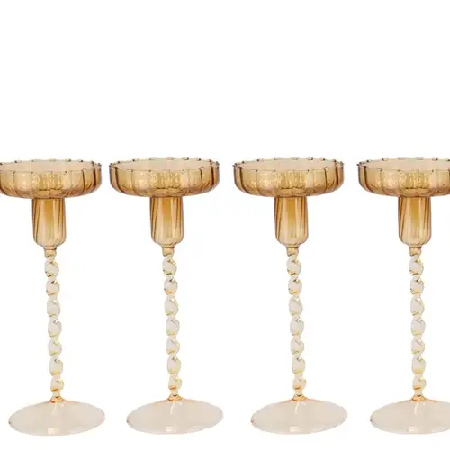 Kerzenständer Jules braun 09x17cm