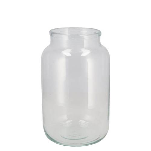 Glas Vase Terrarium Clear 12x12x23cm