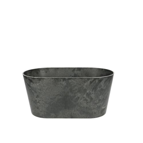 Melamine Schale oval grau 24x13x11cm