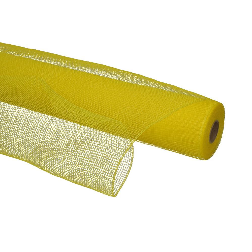 Dekostoff Rolle 55cm Zephir gelb 10m