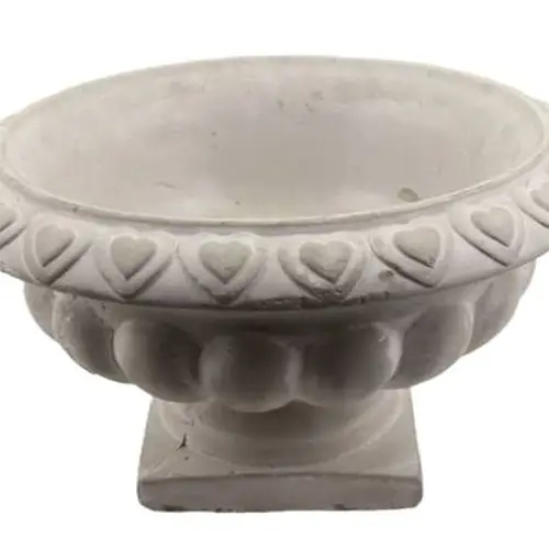 Beton Schale Bedollo grau D28cm H15cm