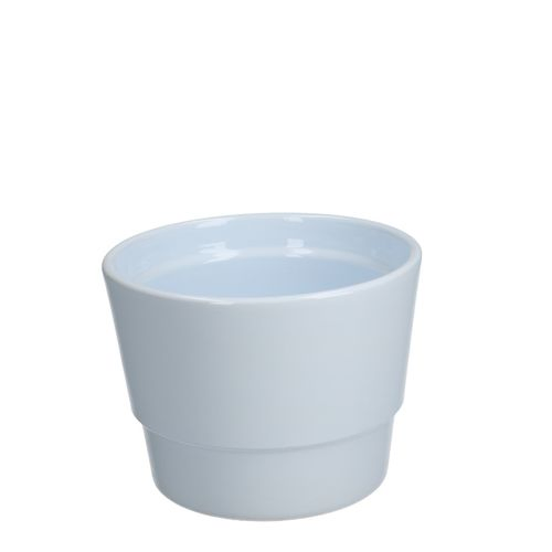 Keramik Übertopf Basic weiss D11.5cm H09cm