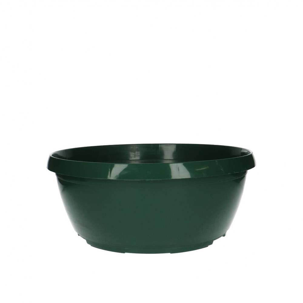 Kunststoff Schale grün D30cm H13cm