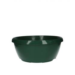 Kunststoff Schale grün D30cm H13cm