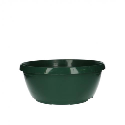 Kunststoff Schale grün D30cm H13cm