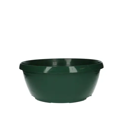 Kunststoff Schale grün D30cm H13cm