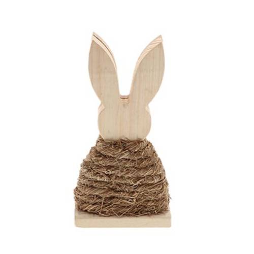 Hase Holz natur 12x05x23.5cm