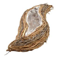 Rattan Übertopf Tropfen 50x18x07cm