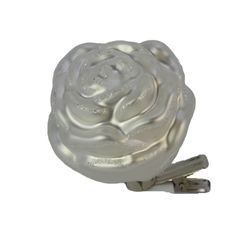 Rose/clip weiss D6.5cm