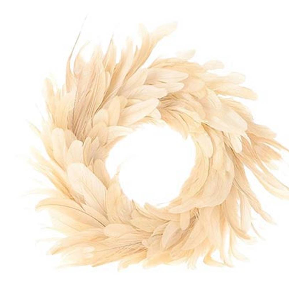 Kranz Pfau weiss D65cm