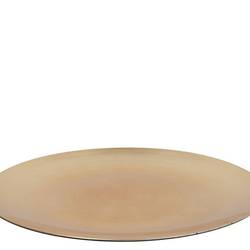 Melamine Teller Lisa gold Rund 33x33x02cm