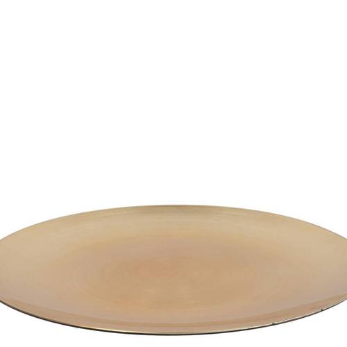 Melamine Teller Lisa gold Rund 33x33x02cm