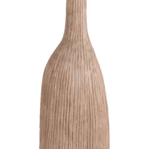Keramik Vase Chleo braun 20x14x51cm