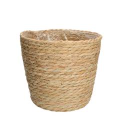 Korb Übertopf Eve braun D20cm H18cm