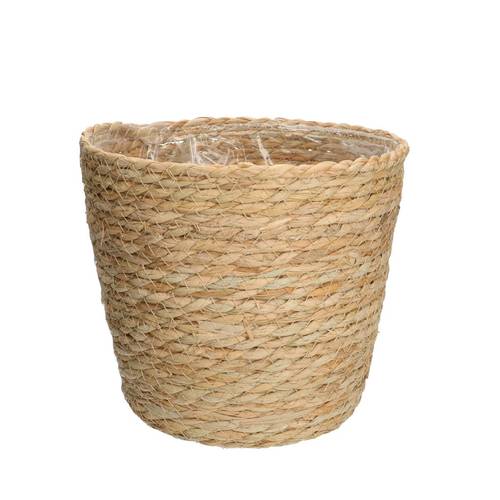 Korb Übertopf Eve braun D20cm H18cm