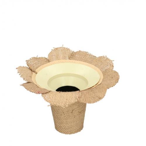 Straushalter Jute braun D24cm