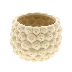 Keramik Übertopf Frutti gelb D16.5cm H13cm