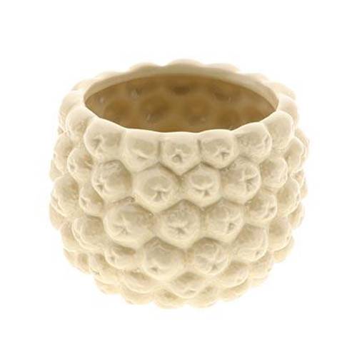 Keramik Übertopf Frutti gelb D16.5cm H13cm