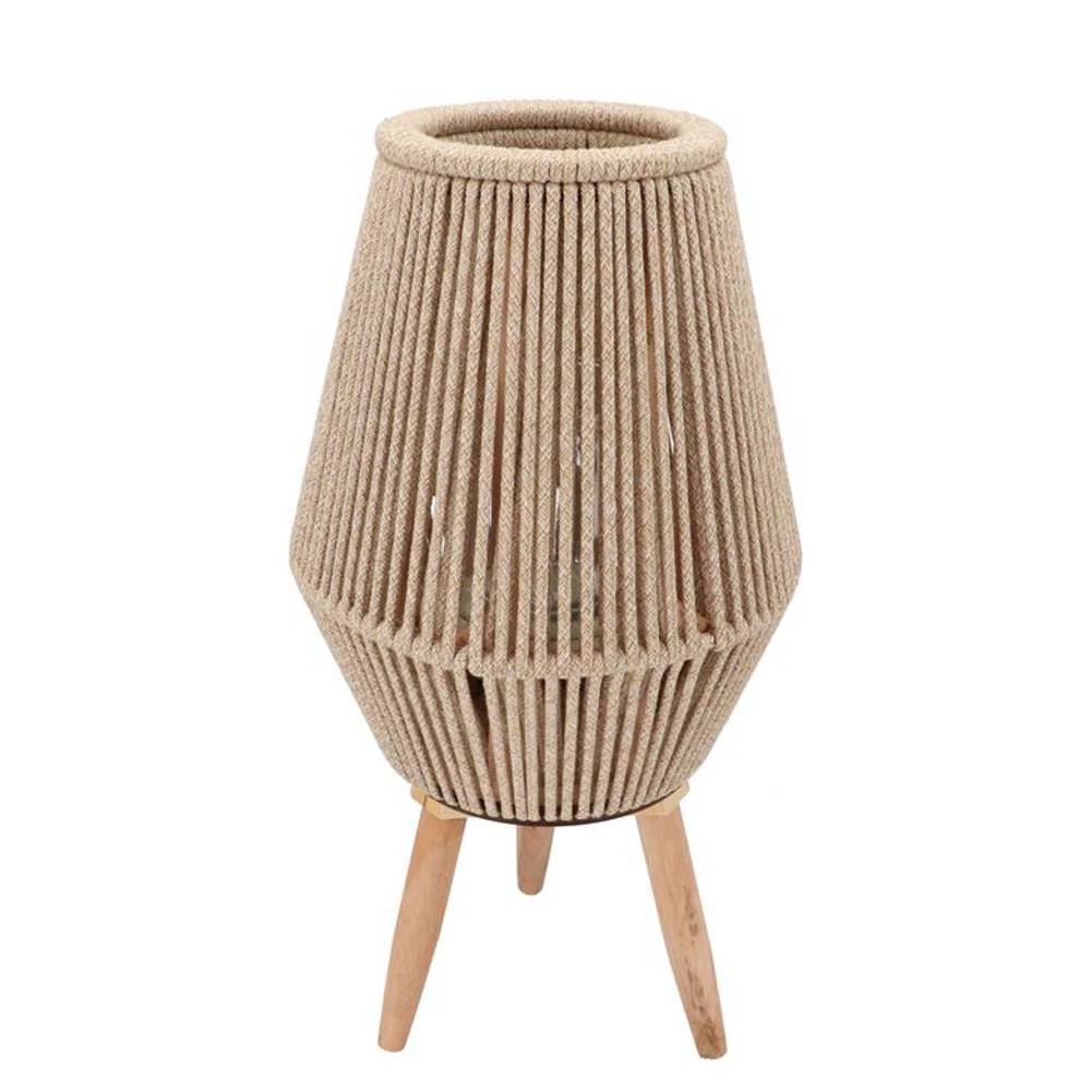 Laterne Cruz auf Ständer Sand 16x26x50cm