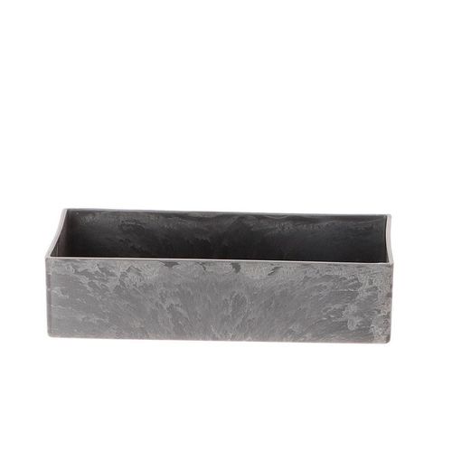 Melamine Schale rechteck grau 20x10.5x5cm